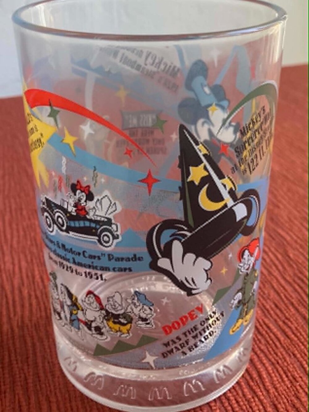 New Walt Disney McDonalds 2002 100 Years of Magic Glasses Tumblers Set of 4 - Picture 15 of 16